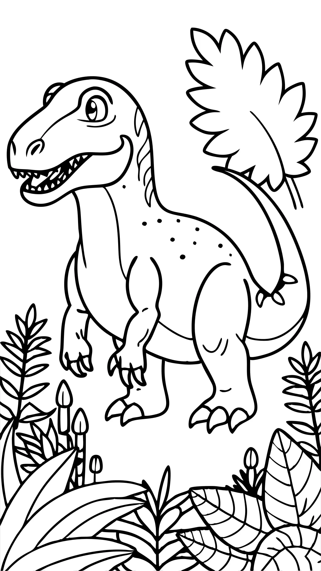 coloriages giganotosaurus